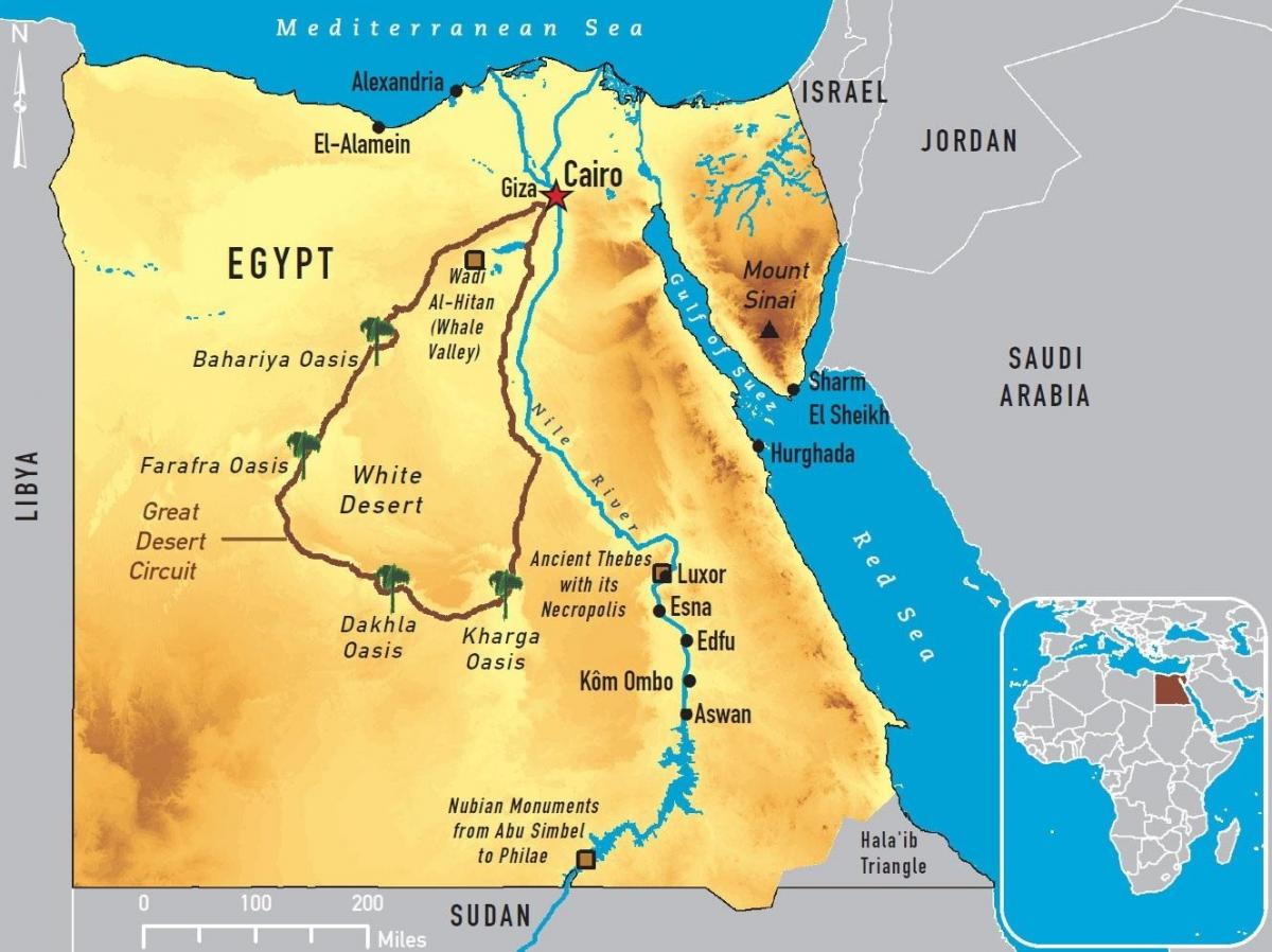 cairo map world