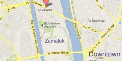 Zamalek cairo map